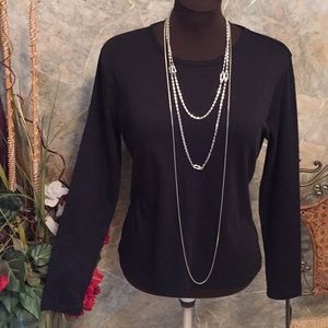 LL Bean Supima cotton🌹Pullover shirt top.